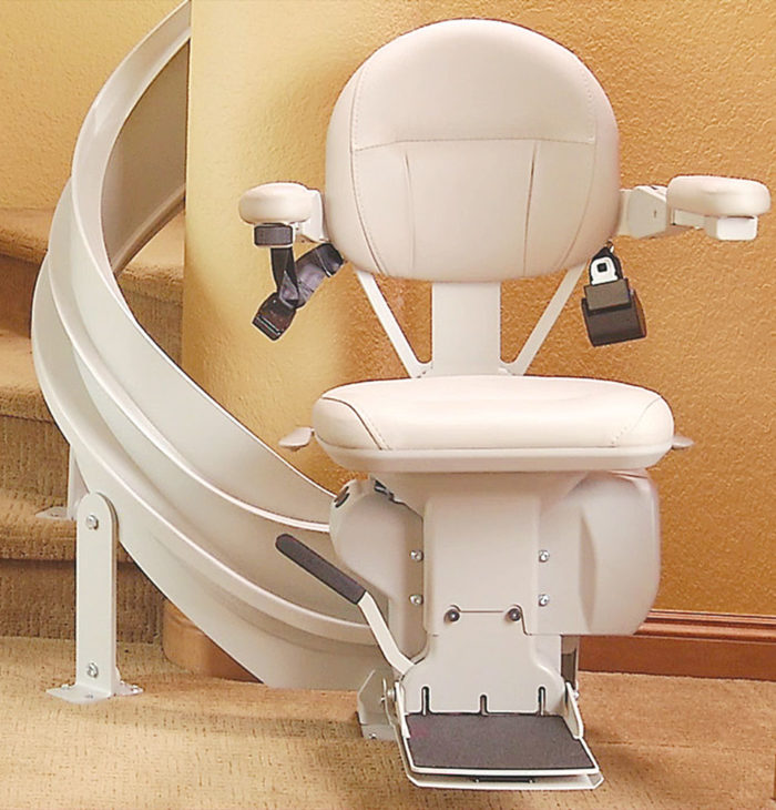 Bruno elite curved stairlift